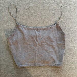 Wild Fable Light Gray Camisole Top